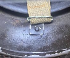 Untouched 1940 WW11 British MKII war helmet