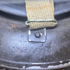 Untouched 1940 WW11 British MKII war helmet