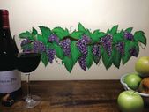 Artisan Handpainted Grapevine Art Transfer/Decal/Sticker