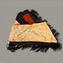 Chinese Antique Silk Shawl Image 4