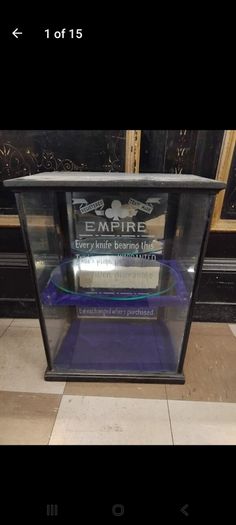 Antique Shop Display Cabinet