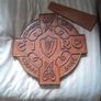 vintage carved g.a.a shield Image 5