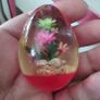 Vintage Lucite Egg shaped paper weight Image 4
