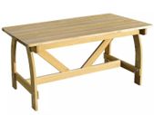Garden Table 150x74x75 cm Impregnated Pinewood