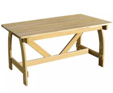 Garden Table 150x74x75 cm Impregnated Pinewood