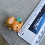 Disney Tsum Tsum Gus 1 inch Vinyl Mini Figure Cinderella Mouse Green Hat Image 3
