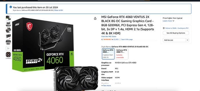 High Spec Gaming Desktop