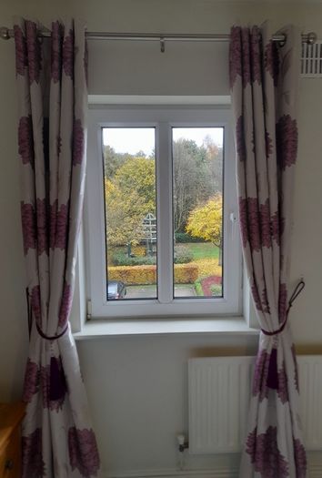 Curtains 90 X 60 inch.