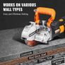 Electric Wall Chaser, Wall Groove Cutting Machine 133mm, Groove Cutting Machine Depth 42mm, Wall Slotting Machine 2500W, Wall Cutting Cutter Machine with Water Pump Image 3