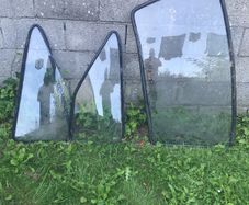 Ford Escort mk2 glsss two side windows and back screen