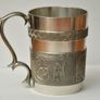 Vintage Pair of Mullingar Pewter Celtic Kells Tankards 10oz Toyota Golf Cup 1987 (Set of 2) Image 4