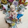 Pair Antique Porcelain Wall shelves Image 7
