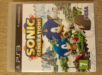 PS3 Sonic Generations game