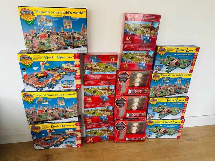 Melissa And Doug Giant Stock Job Lot - Vintage Designer Toys Clearance
