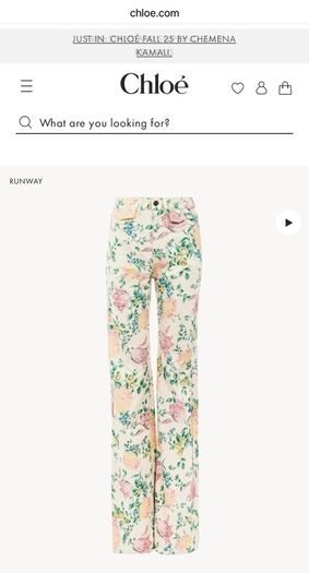 Chloe High-rise Flare Jeans In Denim