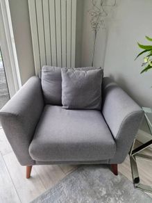 Sofa,  Armchair and Footstool