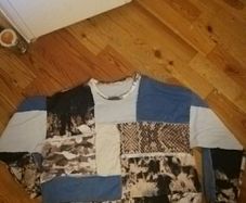 Zara Patchwork Top