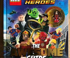 Lego DC Comics: The Awesome Guide with Wonder Woman Minifigure