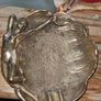 Antique Art Nouveau  Cast Brass Naked Lady Ashtray Image 5