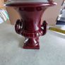 Rare find Vintage Red Wing Pottery urn vase Handcrafted in portugal. Image 2