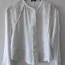 Massimo Dutti White Embroidered Blouse Image 3
