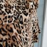 COTTON CLUB leopard print top Sz M/L (fit 12-14UK) - Bnwt Image 3