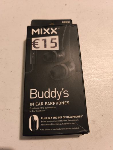 Earphones with control Mic