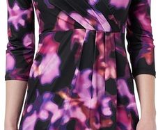comma Women's Dress, 2137915, 46A5,Lava Purple, EU 36 / S