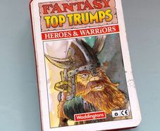 1992 Fantasy Top Trumps Heroes & Warriors