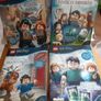 Harry Potter Lego theme Wizarding World sticker and puzzle tin . 4 books of fun ! Image 8