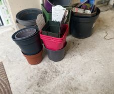 Plastic pots