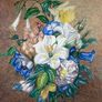 Antique still life watercolour painting Image 5