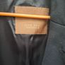 Zara Gents/Men's Wool Overcoat Navy Knee Length. Image 3