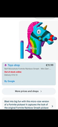 Mini Fortnite Nerf Job Lot Bundle