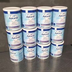 Pepti 1 formula: 4 units with an expiry date of 01.10.2027, and 8 units with an expiry date of 21.02.2028. All are unopened.