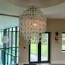 Chandelier crystal, contemporary 50cm high x 50d Image 5
