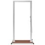 Outdoor Shower with Tray WPC Stainless Steel Image 6