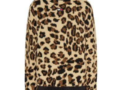 Tommy Hilfiger leopard knit NEW