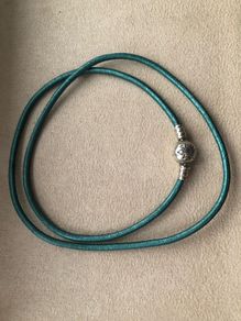 Genuine Pandora leather bracelet