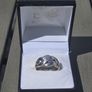 Vintage 925 Silver Puzzle Ring Image 2