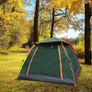 SPRING SALE | Automatic Instant Pop-Up Tent Family 3-4 Person Dome Tent, Waterproof Windproof Canopy Shelter Portable for Backpacking Trekking Camping Hiking Climbing Picnic Beach Fishing Outdoor Image 2