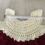 crochet baby dress headband and little socks Image 7