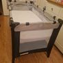 Full size Travel cot with mattress and bedding Image 2
