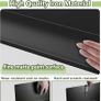 Metal Wall Mounted Floating Shelves with Led Lights, Hanging Display Rack for Livingroom Kitchen Bathroom, Built-in Illuminated Led Light Display Shelf,Black,80CM Image 3