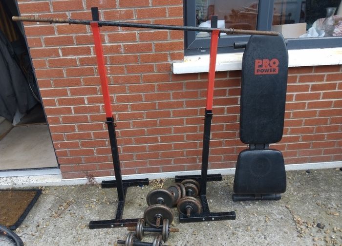weights and bench bundle