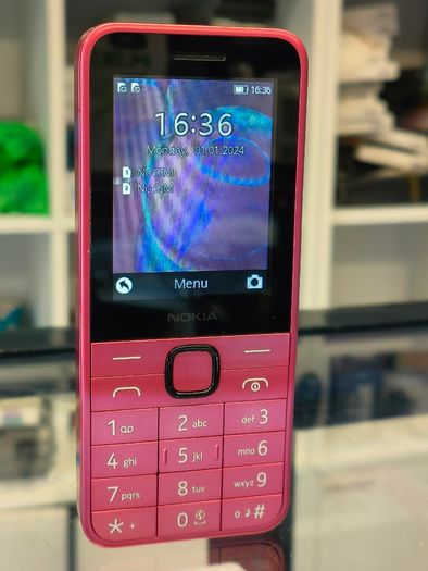 Nokia 225 [2024] 6cm [2.4] 91G Pink Mobile Phone (Nokia 225 4G TA-1610 DS PINK) Dual Sim Unlocked