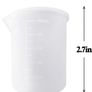 10 Pcs 100ml Silicone Measuring Cups,Precise Scale Squeeze and Pour Liquid Measure Cup for Handmade Craft Resin DIY Glue Tools Non-Stick Mixing Cups (FREE POSTAGE) Image 2