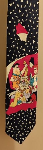 The Flintstones Vintage Novelty Tie