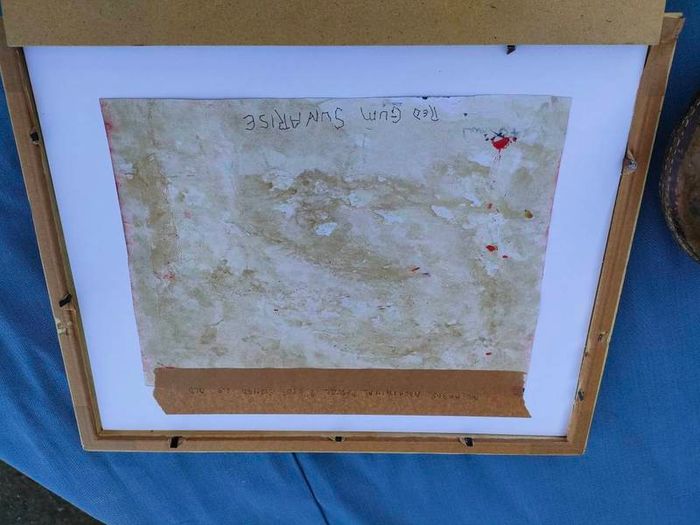 Vintage original Aboriginal pastel