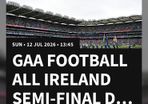 Kerry v Dublin semi final tickets